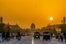 Busy street in New Delhi