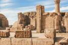 The ruins of the ancient temple of Horus in Edfu