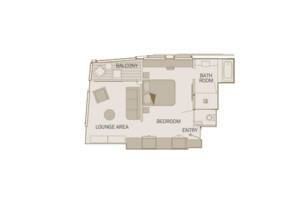 Royal Panorama Suite, Floor Plan, Scenic Amber