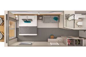 Solo Balcony Stateroom, Norwegian Luna