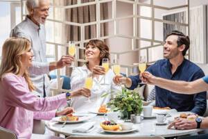 Sky Suite, Dining Area, Enchanted Princess, Princess Cruises