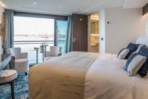 Superior Suite, Ruby Deck, MS George Eliot, Riviera Travel