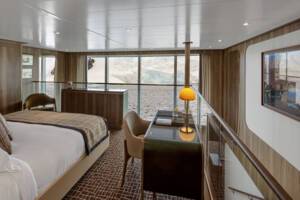 Grand Wintergarden Suite, Bedroom, Seabourn Pursuit