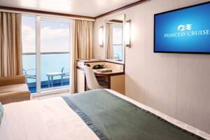 Premium Deluxe Balcony (DB), Royal Princess, Princess Cruises