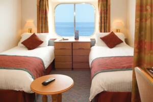 Outside Bedroom, Aurora, P&O Cruises