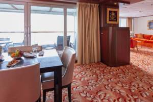 Olsen Suite Dining Area, Bolette, Fred. Olsen Cruise Lines