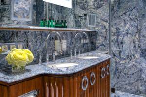 Grand Suite Bathroom, S.S. Bon Voyage, Uniworld