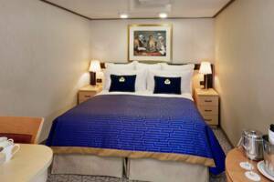 Britannia Standard Inside Bedroom, Queen Elizabeth, Cunard