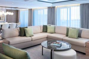 Penthouse Suite Living Room on Celebrity Silhouette