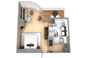 Penthouse Panorama Suite, Floor Plan, Seabourn Venture