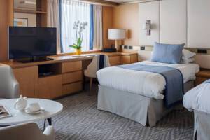 Suite Bedroom, Arcadia, P&O Cruises