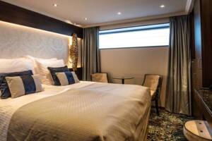 Standard Suite, Emerald Deck, MS George Eliot, Riviera Travel