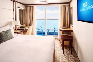 Balcony Cabin with Two Lower Beds (BD), Royal Princess, Princess Cruises