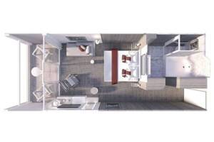 Aqua Sky Suite, Floor Plan, Celebrity Beyond