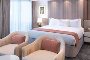 Penthouse Suite Bedroom on Celebrity Silhouette