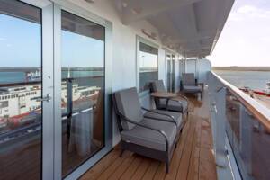 Master Suite Balcony, Queen Victoria, Cunard