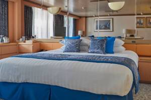 Premier Suite Wheelchair Adapted Bedroom, Bolette, Fred. Olsen Cruise Lines - Image based on a PS grade, configuration may differ
