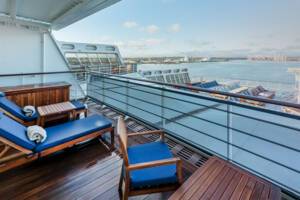 Duplex Suite Balcony, Queen Mary 2, Cunard
