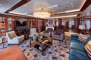 Grand Suite Living Area, Queen Victoria, Cunard