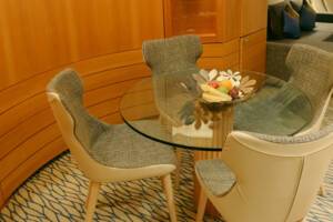 Deluxe Suite Dining Area, Ambition, Ambassador Cruise Line