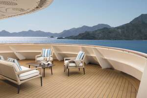 Signature Suite balcony, Seven Seas Explorer