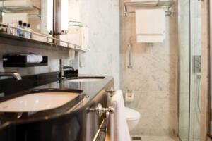 Concierge Suite bathroom, Seven Seas Explorer, Regent Seven Seas