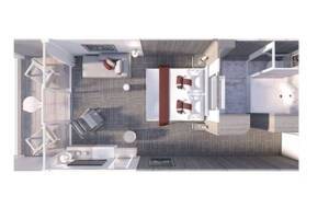 Aqua Sky Suite floor plan, Celebrity Apex