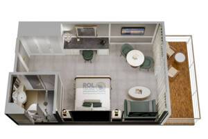 Penthouse Suite, Floor Plan, Nautica, Oceania Cruises