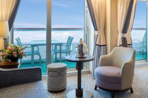 Suite Living Area, Azura, P&O Cruises