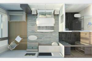 Superior Veranda Suite Floorplan