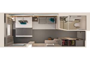 Solo Oceanview Stateroom, Norwegian Luna