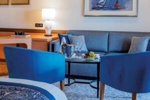 Premier Suite Wheelchair Adapted Living Area, Bolette, Fred. Olsen Cruise Lines - Image based on a PS grade, configuration may differ