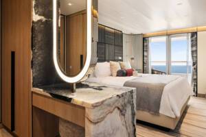 Oceania Suite Bedroom, Vista, Oceania Cruises