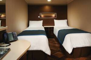 Family Inside Stateroom, Norwegian Escape