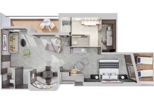 The Haven Deluxe Owner's Suite, Norwegian Pearl