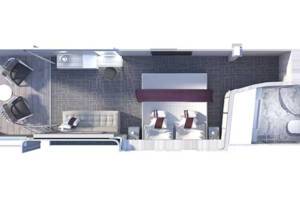 Concierge Class bathroom, Celebrity Edge