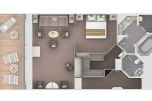 Silver Suite Floor Plan