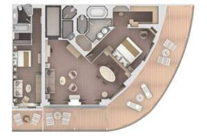 Silver Dawn Grand Suite Floor Plan