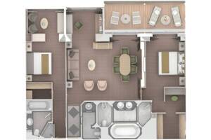 Silver Dawn Owners Suite Floor Plan