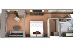 Veranda Suite, Floor Plan, Seabourn Pursuit