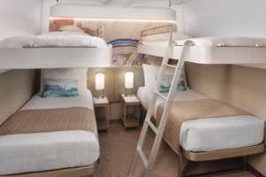 Family Inside Stateroom, Norwegian Prima