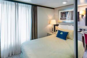 Britannia Single Oceanview Bedroom, Queen Elizabeth, Cunard
