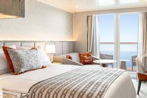 Veranda Stateroom Bedroom, Allura, Oceania Cruises