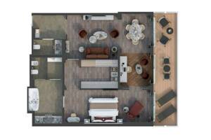 Owner's Suite Floor Plan, Silver Ray