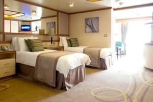 Superior Deluxe Balcony Bedroom, Azura, P&O Cruises