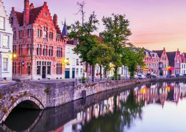 Blue hour in Bruges