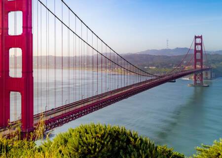 Golden Gate Bridge in San Francisco