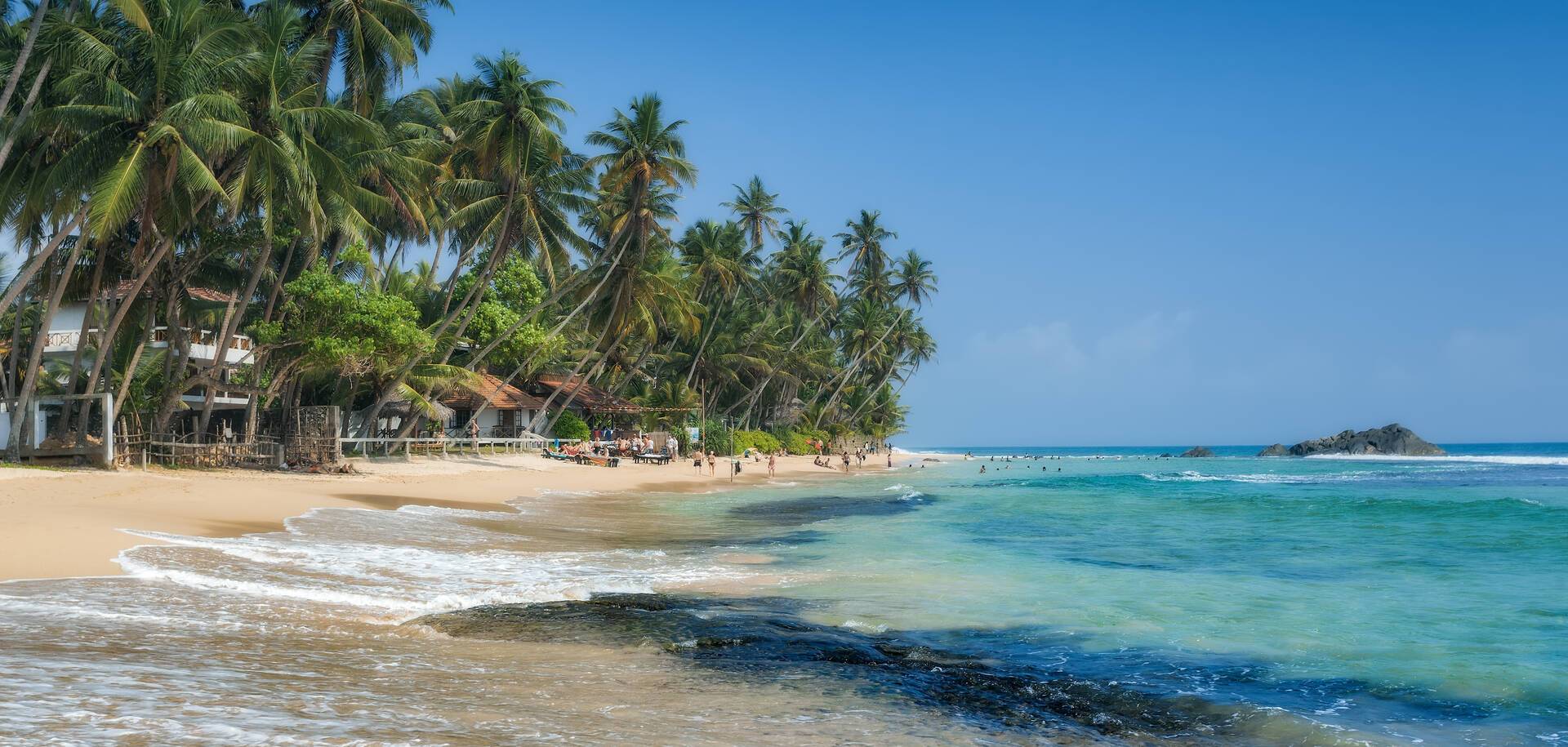 Hikkaduwa Beach, Sri Lanka