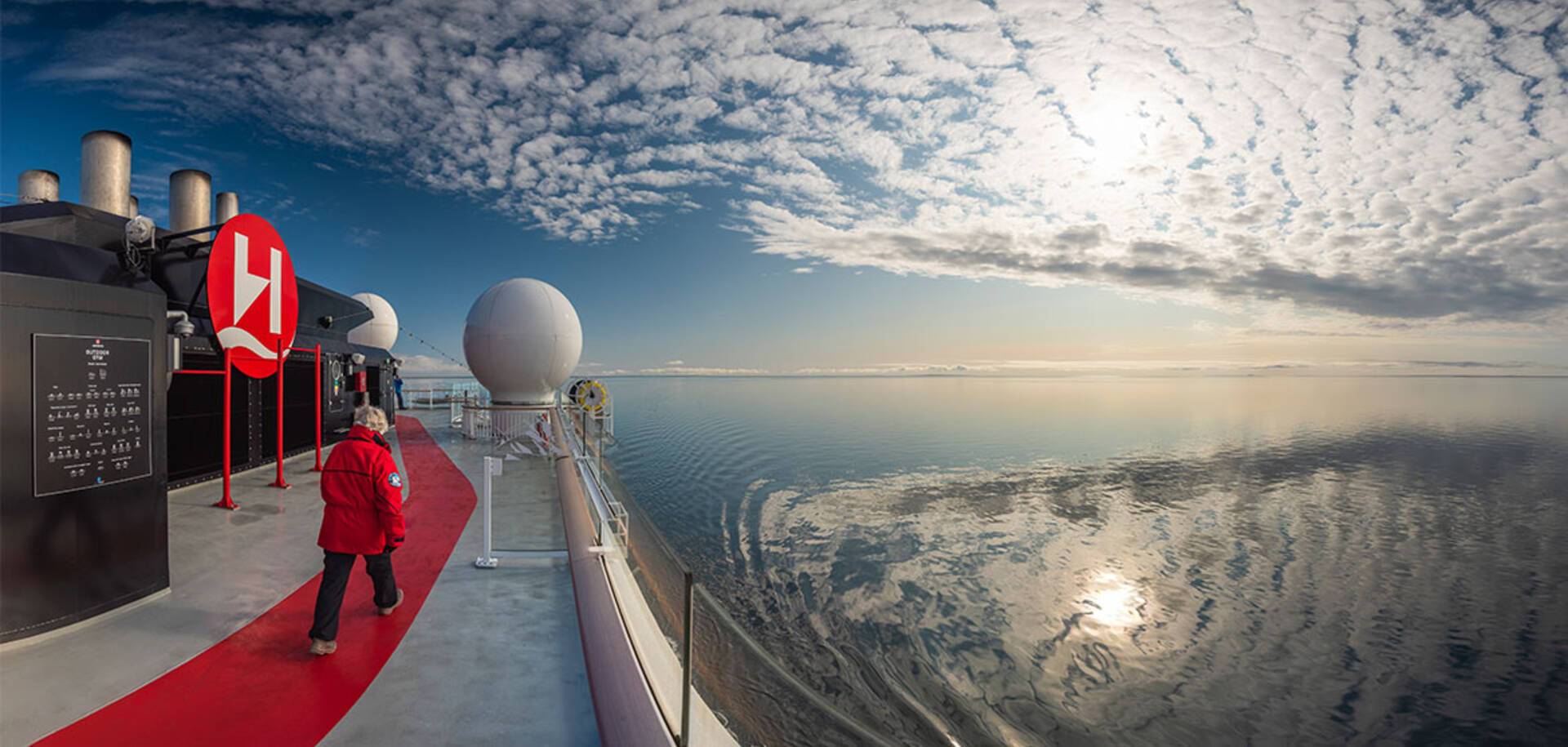 Running Track on MS Roald Amundsen