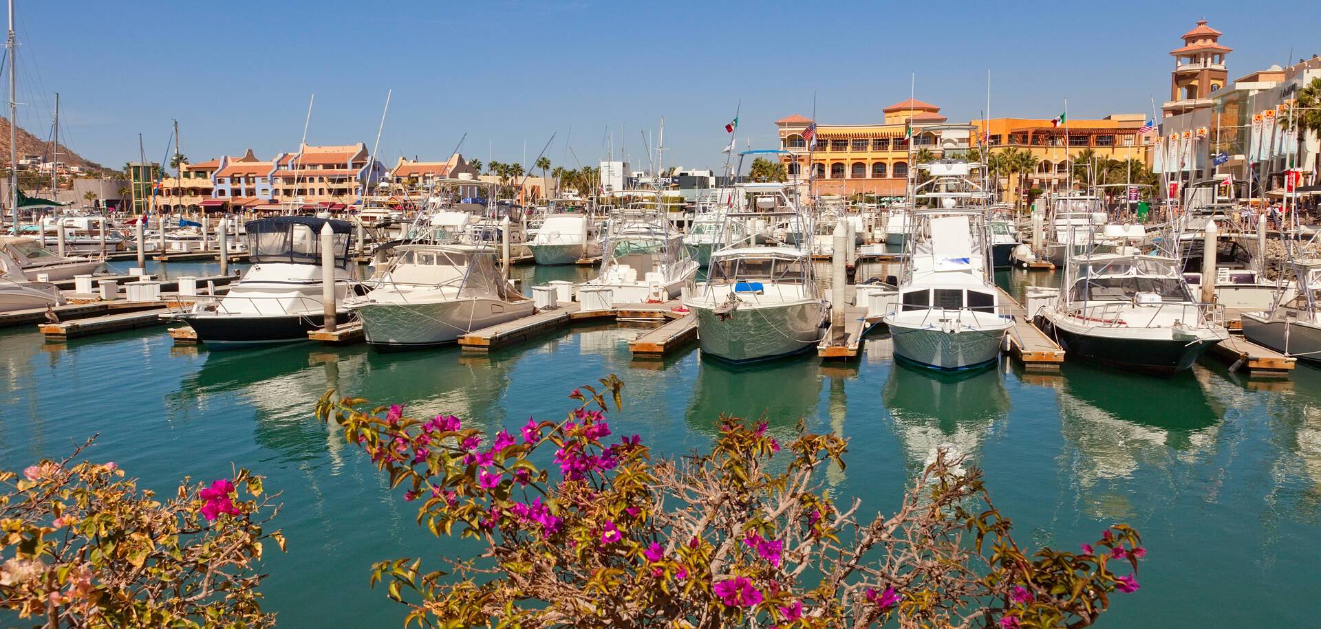 Marina and shopping district, Cabo San Lucas